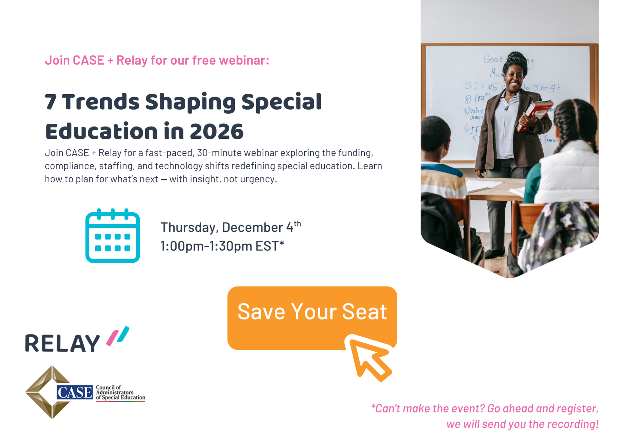 Relay: 7 Trends Shaping Special Education Relay: 7 Trends Shaping Special Education