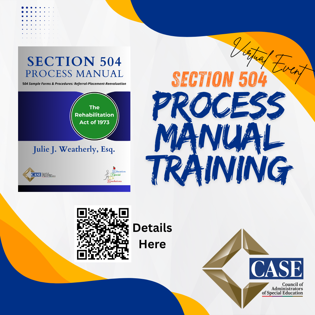 Section 504 Process Manual Training