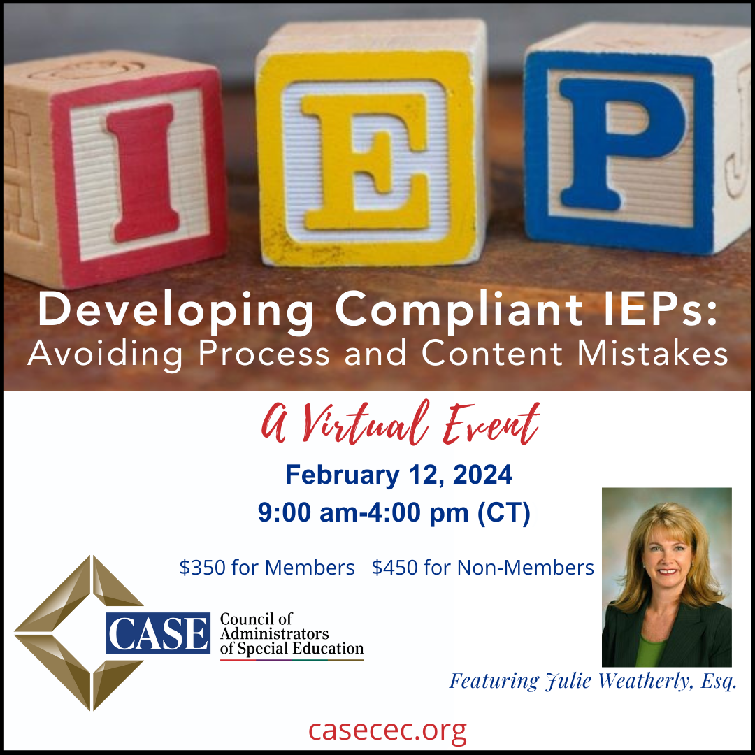 Developing Compliant IEPs