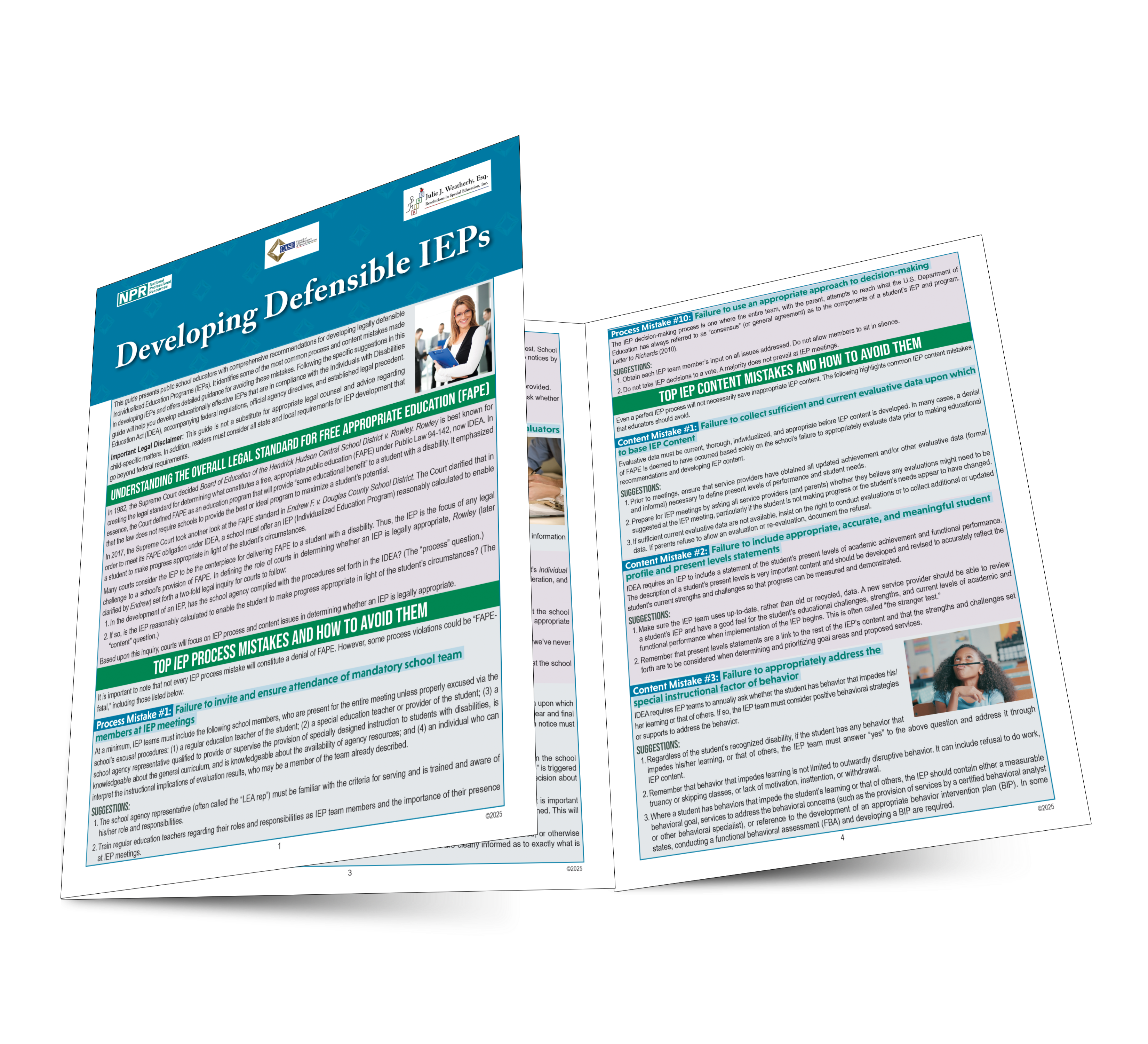 Developing Defensible IEPs Guide
