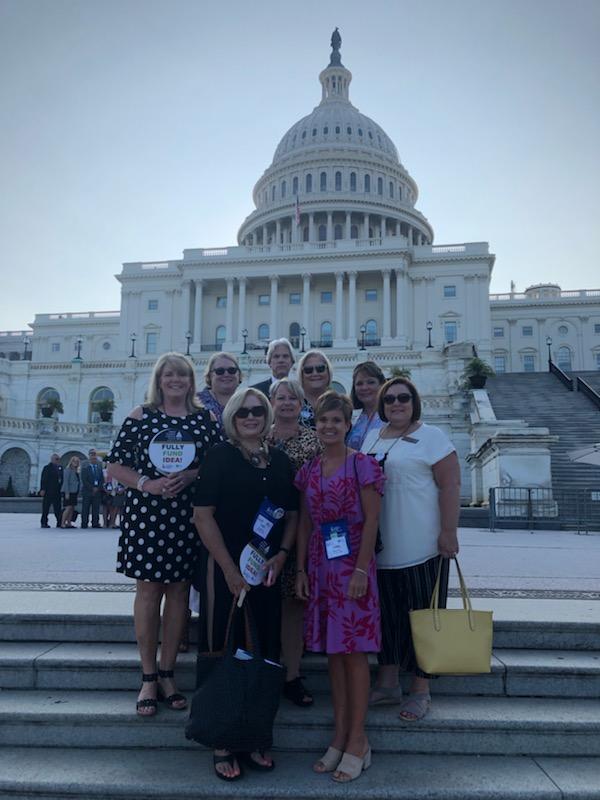 SELS Advocates at "Fully Fund IDEA Rally", Washington D.C.