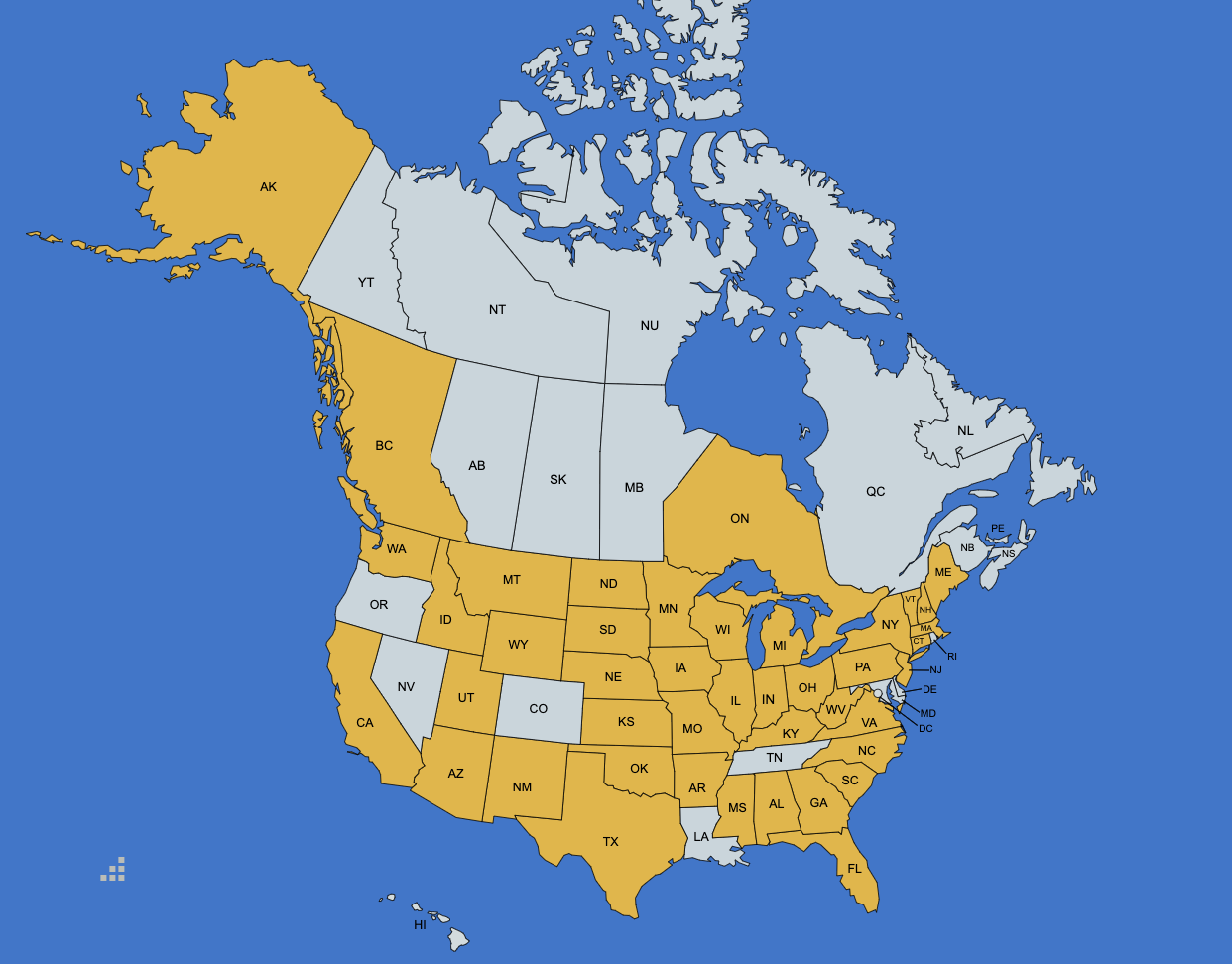 State and Provincial Units